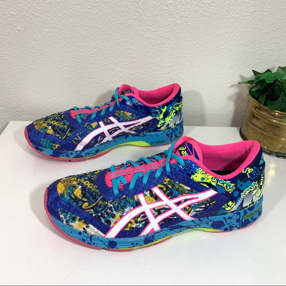 ASICS Gel Noosa Tri 11 Running Shoes Blue Pink - Picture 4 of 11